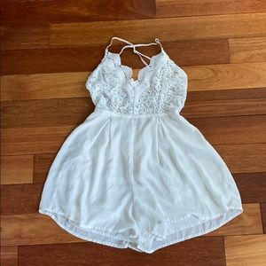 Lace romper
